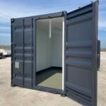 40 ft Container Bathroom with Storage